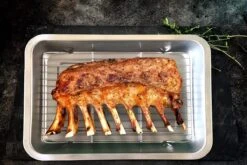 YUGN Braadslede Ovenschaal Braadslee Oven - Braadslede Met Rooster Voor Ovengerechten - Roestvrijstaal En 40x30x7CM - Cadeau Tip -Kookpot Serie Winkel 1200x800 157