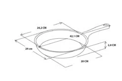GreenPan Essentials Pannenkoekenpan 24cm - Zwart - Inductie - PFAS-vrij -Kookpot Serie Winkel 1200x800 19