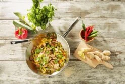 Demeyere Wok - Ø 30 Cm - Vlakke Bodem 15 Demeyere Wok - Ø 30 Cm - Vlakke Bodem -Kookpot Serie Winkel 1200x800 204