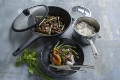 Sola Wokpan Fair Cooking - Ø 30 Cm - Zwart/wit - Aluminium - Antiaanbaklaag -Kookpot Serie Winkel 1200x800 207