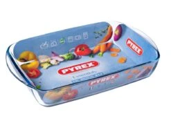 Pyrex - Essentials Lasagne Schaal 4,5 Liter - Transparant -Kookpot Serie Winkel 1200x800 270