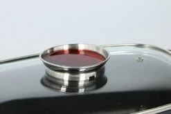 Alpina - Braadslede - Braadpan - Met Glazen Deksel - Aromaknop - 5,5 Liter - Zwart -Kookpot Serie Winkel 1200x800 271