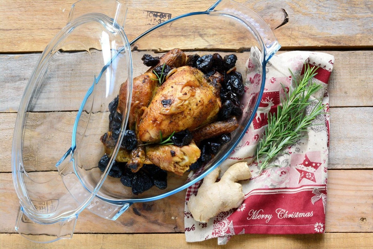 Pyrex - Classic Ovenschaal Ovaal Met Deksel 5,8 Liter - Transparant 6 Pyrex - Classic Ovenschaal Ovaal Met Deksel 5,8 Liter - Transparant - Afbeelding 4