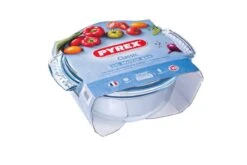 Pyrex - Classic Ovenschaal Rond Met Deksel 3,5 Liter - Transparant -Kookpot Serie Winkel 1200x800 314