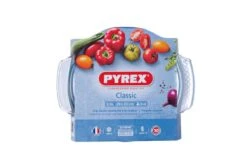 Pyrex - Classic Ovenschaal Rond Met Deksel 3,5 Liter - Transparant -Kookpot Serie Winkel 1200x800 316