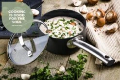 ISENVI Murray Keramische Sauspan 16 CM - RVS Greep -Kookpot Serie Winkel 1200x800 331