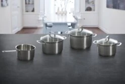 BK Bistro Pannenset - 4-delig - RVS - Glazen Deksel - Inductie 18 BK Bistro Pannenset - 4-delig - RVS - Glazen Deksel - Inductie -Kookpot Serie Winkel 1200x800 41