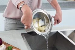 BK Q-linair Master Glas Pannenset - 5-delig - Glazen Deksel - Veilig Afgietsysteem - Inductie -Kookpot Serie Winkel 1200x800 48