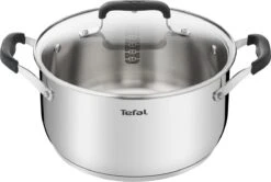 Tefal Cook & Cool E493S6 - Set 3-delig (kookpan 20/24 + Steelpan 16) -Kookpot Serie Winkel 1200x807