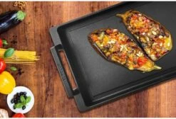 Eurolux Teppanyaki Plaat Met Grepen - 41 X 24 X 2.5 Cm - Zwart - Aluminium - Geschikt Voor Alle Warmtebronnen -Kookpot Serie Winkel 1200x815 3