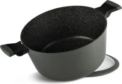 Edënbërg Green Line - 12-delige Luxe Pannenset Van Gesmeed Aluminium - Keramische/Marmeren Coating 15 Edënbërg Green Line - 12-delige Luxe Pannenset Van Gesmeed Aluminium - Keramische/Marmeren Coating -Kookpot Serie Winkel 1200x832 1