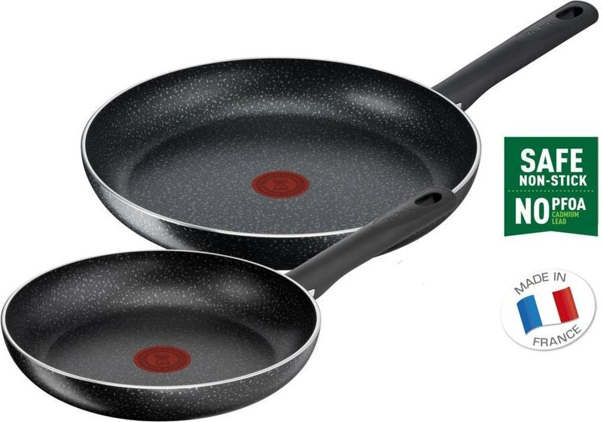 Tefal Brut Pannenset - Ø 24/30 Cm 5 Tefal Brut Pannenset - Ø 24/30 Cm - Afbeelding 3