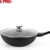 Swiss Pro+ - Marmeren Wokpan - Ø 32 Cm - Geschikt Voor Alle Warmtebronnen -Kookpot Serie Winkel 1200x866