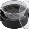Benson Frituurpan Met Korf - Ø 26 Cm - Carbonstaal Met Marmer Coating -Kookpot Serie Winkel 1200x889 3