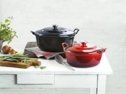 Le Creuset Braadpan Faitout Tradition Kersenrood - ø 24 Cm / 3 Liter 17 Le Creuset Braadpan Faitout Tradition Kersenrood - ø 24 Cm / 3 Liter -Kookpot Serie Winkel 1200x898 15
