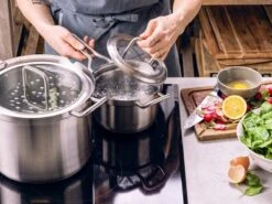 BK Q-linair Master Glas Pannenset - 5-delig - Glazen Deksel - Veilig Afgietsysteem - Inductie -Kookpot Serie Winkel 1200x900 14