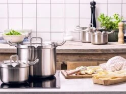 BK Q-linair Master Glas Pannenset - 5-delig - Glazen Deksel - Veilig Afgietsysteem - Inductie -Kookpot Serie Winkel 1200x900 15