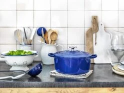 BK Bourgogne Braadpan Ø 24 Cm - Blauw - Gietijzer - Inductie -Kookpot Serie Winkel 1200x900 67