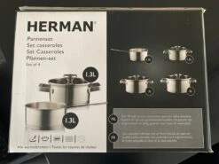 Herman Den Blijker 4-delige RVS Pannenset -Kookpot Serie Winkel 1200x900 8