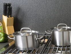 Sola Steelpan Profiline Deluxe - Ø 16 Cm - Zilver - RVS - Sandwichbodem -Kookpot Serie Winkel 1200x907 10