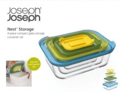 Joseph Joseph Nest Ovenschalen - Incl. Deksels - Glas - 4 Stuks -Kookpot Serie Winkel 1200x914 5