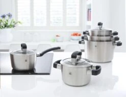 BK Conical Cool Pannenset - 5-delig - RVS - Geschikt Voor Alle Warmtebronnen 30 BK Conical Cool Pannenset - 5-delig - RVS - Geschikt Voor Alle Warmtebronnen -Kookpot Serie Winkel 1200x929 1