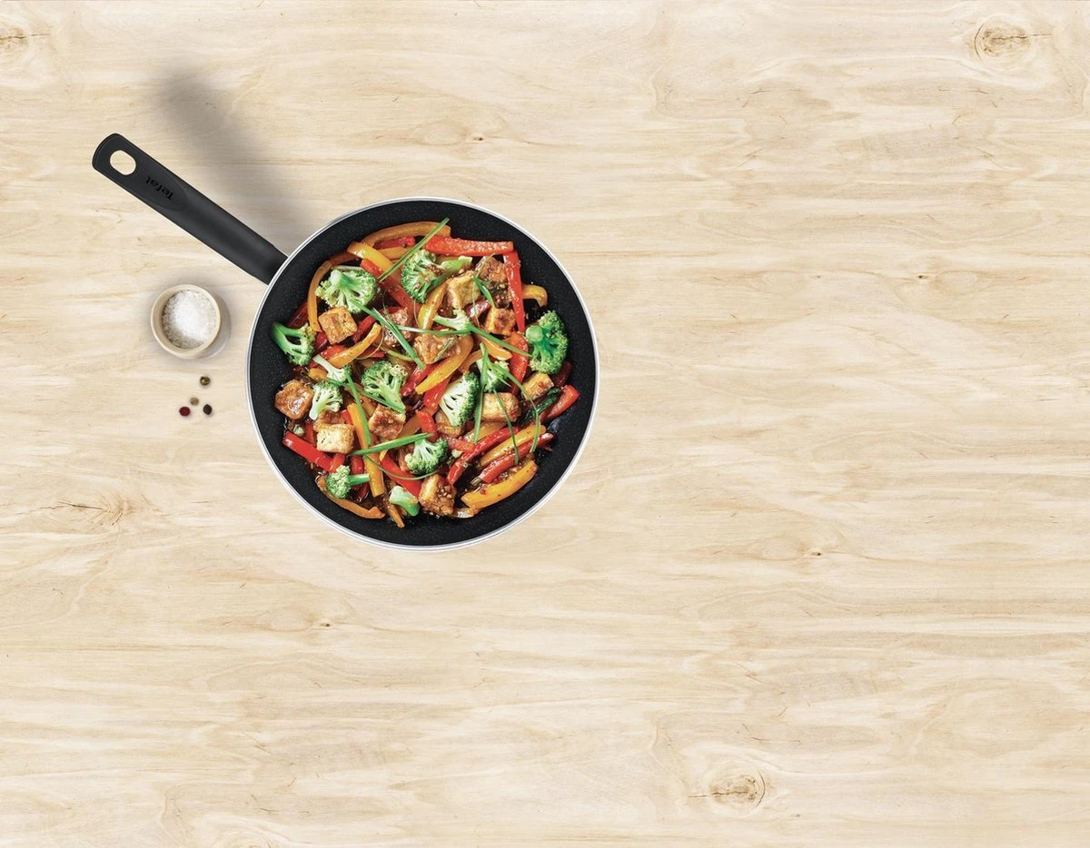 Tefal Brut Pannenset - Ø 24/30 Cm 6 Tefal Brut Pannenset - Ø 24/30 Cm - Afbeelding 4