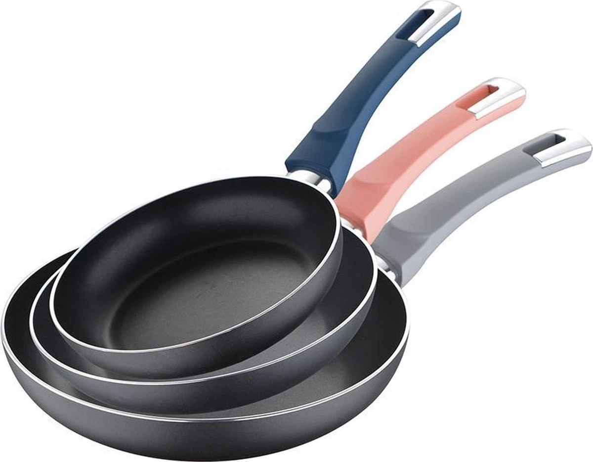 Bergner Koekenpannenset Nordica - Inductie 3 Bergner Koekenpannenset Nordica - Inductie