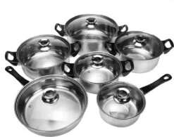 KitchenPrince 12-Delige Pannenset RVS - Pottenset - Kookpannen - Koekenpan - Steelpan - Bakpan - PFAS-Vrij - Pannenset - Pannenset Inductie - Antiaanbaklaag - Koekenpannenset 19 KitchenPrince 12-Delige Pannenset RVS - Pottenset - Kookpannen - Koekenpan - Steelpan - Bakpan - PFAS-Vrij - Pannenset - Pannenset Inductie - Antiaanbaklaag - Koekenpannenset -Kookpot Serie Winkel 1200x946 1