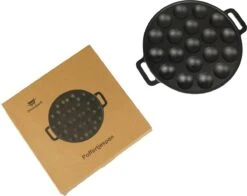 Poffertjespan - Gietijzer - Ø 24 Cm - Poffertjesmaker - 19 Poffertjes - Poffertjespan Inductie 14 Poffertjespan - Gietijzer - Ø 24 Cm - Poffertjesmaker - 19 Poffertjes - Poffertjespan Inductie -Kookpot Serie Winkel 1200x951 3