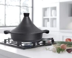 Aluminium Tajine Agadir- Matt Black Geschikt Ook Voor Inductie 15 Aluminium Tajine Agadir- Matt Black Geschikt Ook Voor Inductie -Kookpot Serie Winkel 1200x960 1