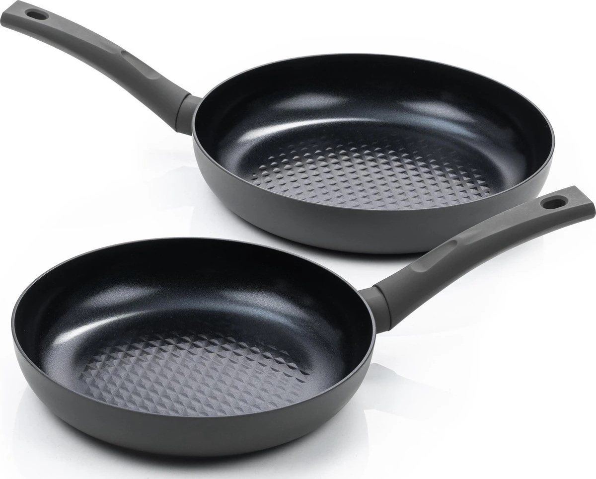 ISENVI Avon Combideal 2 Delig - Koekenpannen - Ergo Grepen