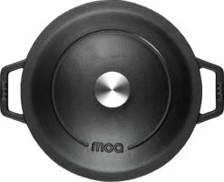 MOA Gietijzeren Braadpan - Inhoud 5,7 Liter - 26CM - Rond - Alle Warmtebronnen - Ook Voor Inductie - Gewicht 5,8 Kg - Zwart - C26B 11 MOA Gietijzeren Braadpan - Inhoud 5,7 Liter - 26CM - Rond - Alle Warmtebronnen - Ook Voor Inductie - Gewicht 5,8 Kg - Zwart - C26B -Kookpot Serie Winkel 1200x974 5