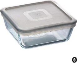 Pyrex - Cook & Freeze Schaal Vierkant Met Deksel 15 X 15cm - Transparant -Kookpot Serie Winkel 1200x986 2