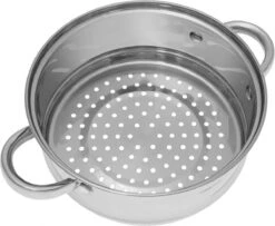 Stoompan INZET 2.6L – Rijststomer - Groentestomer Ø 20 Cm RVS -Kookpot Serie Winkel 1200x988 2