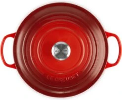 Le Creuset Braadpan Signature Kersenrood - ø 28 Cm / 6.7 Liter -Kookpot Serie Winkel 1200x988 4