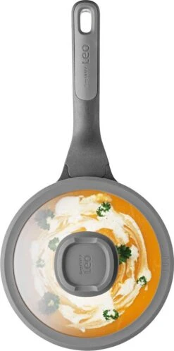 BergHOFF Steelpan Met Deksel Stone 18 Cm - Leo -Kookpot Serie Winkel 595x1200