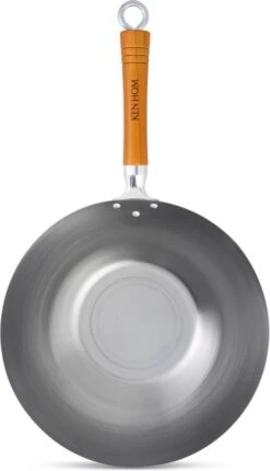 Ken Hom Classic Wok - Ø 32cm In Koolstofstaal En Houten Greep 9 Ken Hom Classic Wok - Ø 32cm In Koolstofstaal En Houten Greep -Kookpot Serie Winkel 690x1200 1