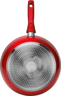 Luxe 10-delige Koekenpannenset - Inductie - Voor Alle Warmtebronnen - Met Glazen Deksels - Rood 5 Luxe 10-delige Koekenpannenset - Inductie - Voor Alle Warmtebronnen - Met Glazen Deksels - Rood -Kookpot Serie Winkel 760x1200