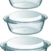Pyrex 3x Ronde Glazen Ovenschalen Met Deksel 1,4/2,1/3 Liter - Ovenschaal/braadslede - Ovenschotel Schalen - Bakvorm 2 Pyrex 3x Ronde Glazen Ovenschalen Met Deksel 1,4/2,1/3 Liter - Ovenschaal/braadslede - Ovenschotel Schalen - Bakvorm -Kookpot Serie Winkel 783x1200 2
