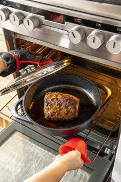 Smile 10-Delige Pannenset - Anti Aanbaklaag - Vaatwasser Bestendig - Zwart - MGK-17 20 Smile 10-Delige Pannenset - Anti Aanbaklaag - Vaatwasser Bestendig - Zwart - MGK-17 -Kookpot Serie Winkel 800x1200 12