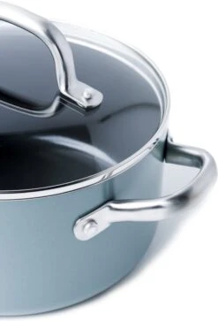 GreenPan Mayflower Pannenset - 5-delig + 5 Accessoires - Lichtblauw - Inductie - PFAS-vrij -Kookpot Serie Winkel 817x1200