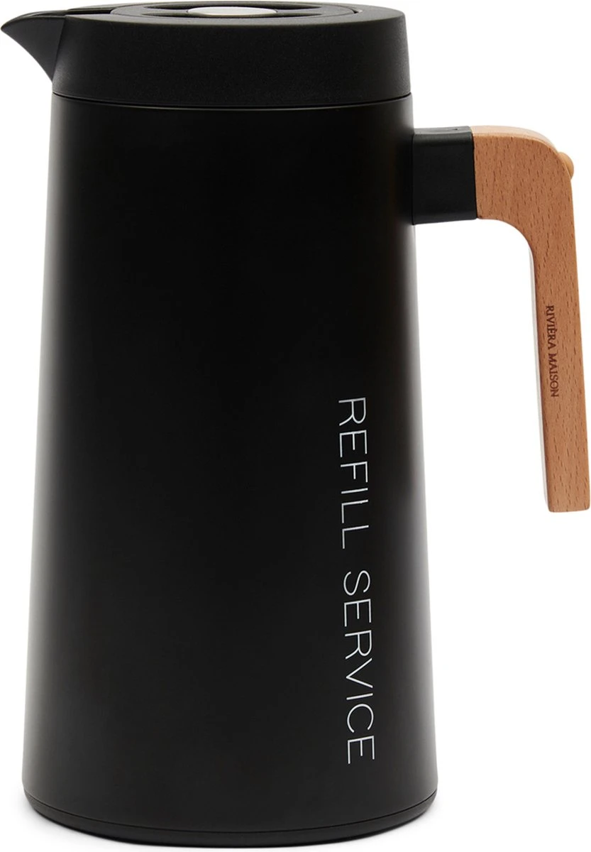 Riviera Maison Thermoskan - Refill Service Thermos Flask - Zwart 3 Riviera Maison Thermoskan - Refill Service Thermos Flask - Zwart