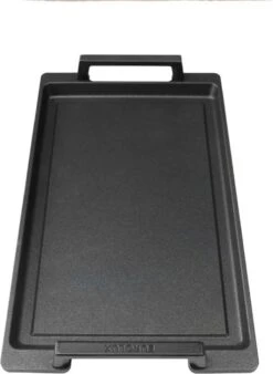 Eurolux Teppanyaki Plaat Met Grepen - 41 X 24 X 2.5 Cm - Zwart - Aluminium - Geschikt Voor Alle Warmtebronnen -Kookpot Serie Winkel 878x1200