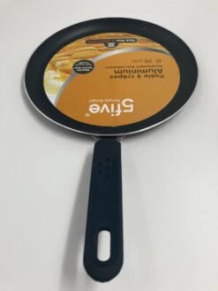 Zwarte Crêpe Pan 26 Centimeter Aluminium Inductiepan - Zwarte Pannenkoekenpan - Pan Met Steel -Kookpot Serie Winkel 900x1200 4